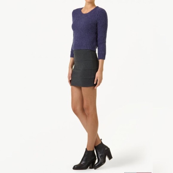 Aritzia Talula Grey BodyCon Skirt - Picture 2 of 6